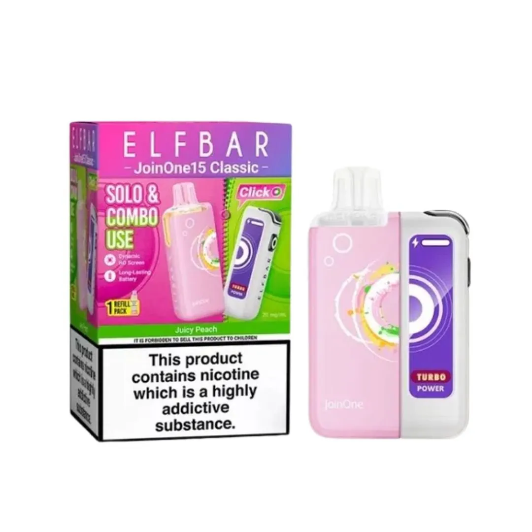 Elf Bar JoinOne15 Classic Prefilled Pod Kit - £9.79 Only
