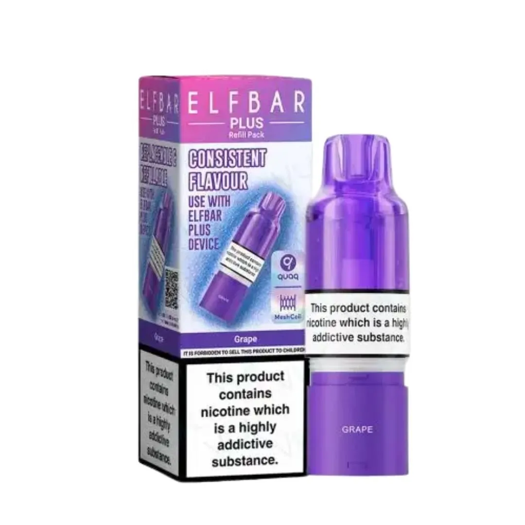Buy ELFBAR Plus 12 Prefilled Pod + Refill