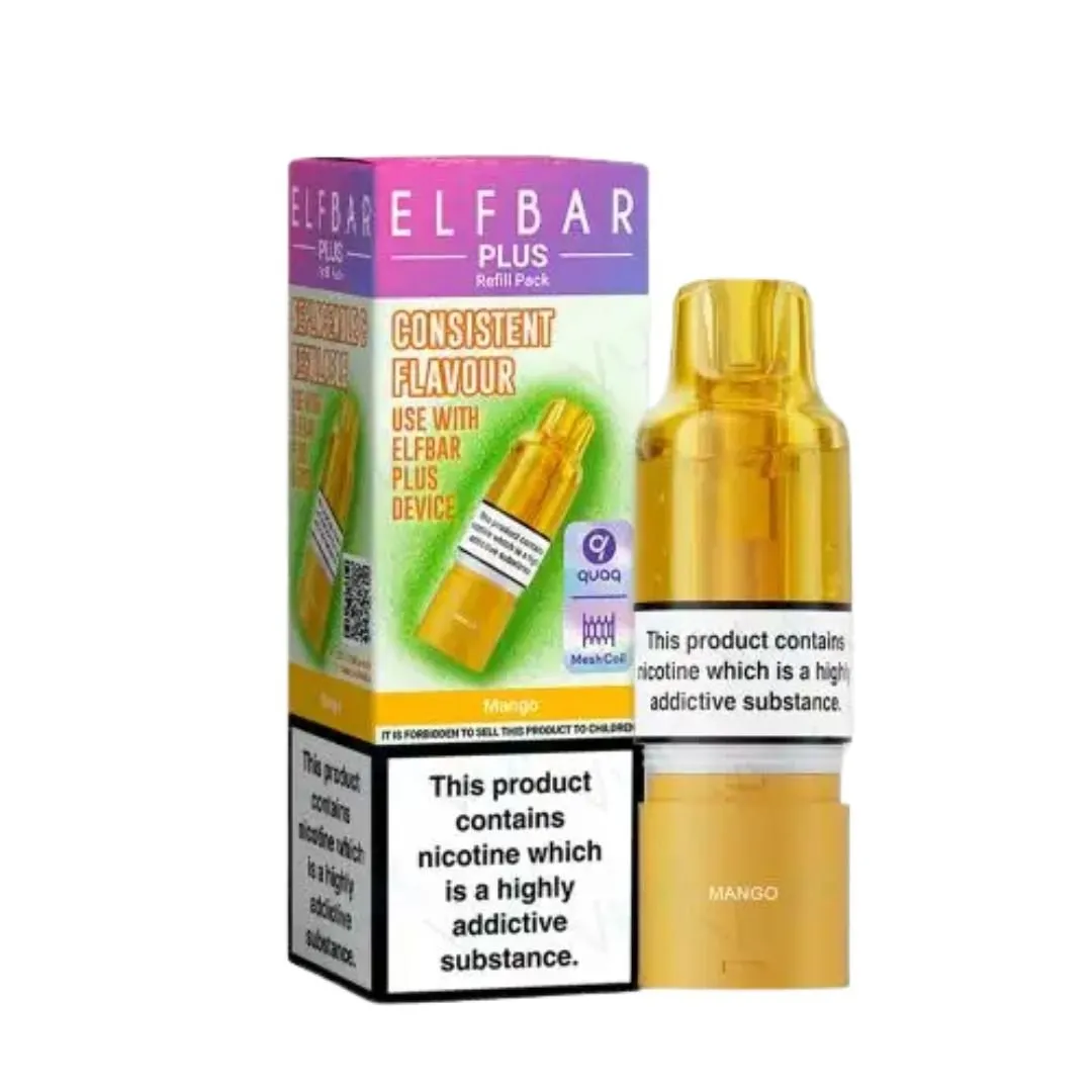 Buy ELFBAR Plus 12 Prefilled Pod + Refill