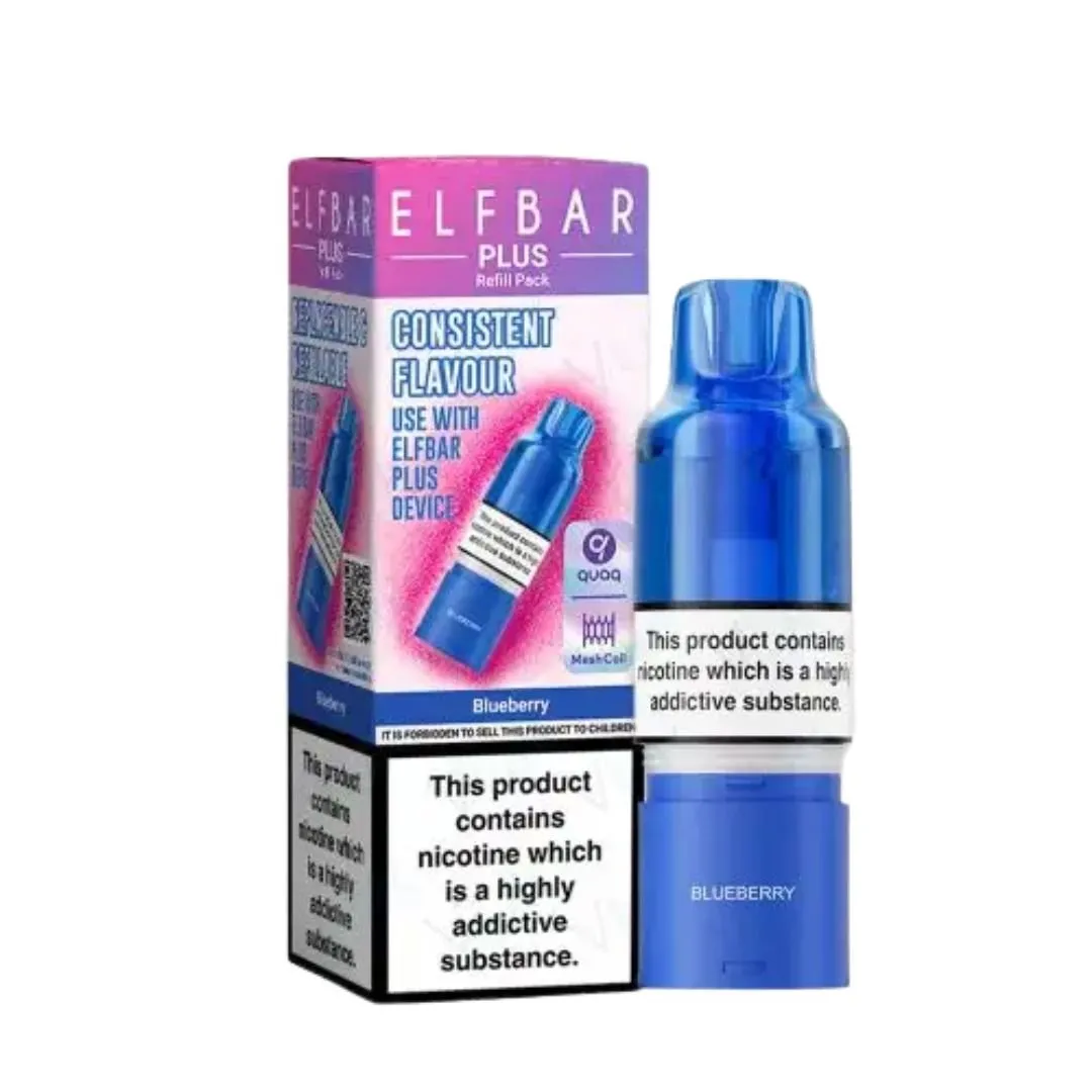 ELFBAR Plus 12 Prefilled Pod + Refill