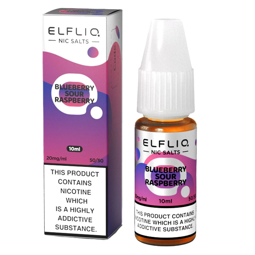 ELFLIQ Blueberry Sour Raspberry 10ml by Elf Bar
