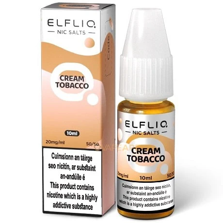 ELFLIQ Cream Tobacco 10ml E-Liquid by Elf Bar