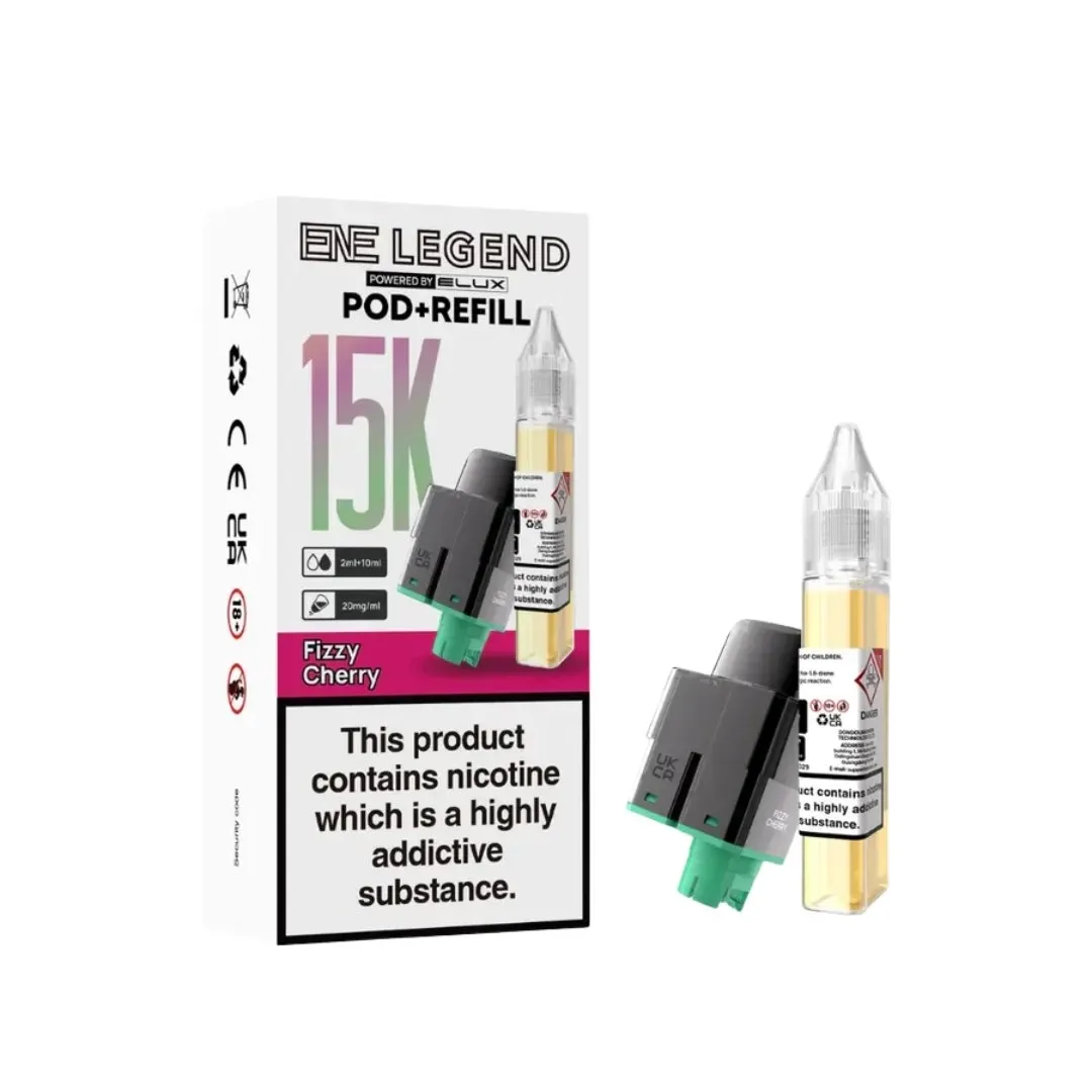 Shop ENE Legend 15K Refill Pods UK | Only in £5.80