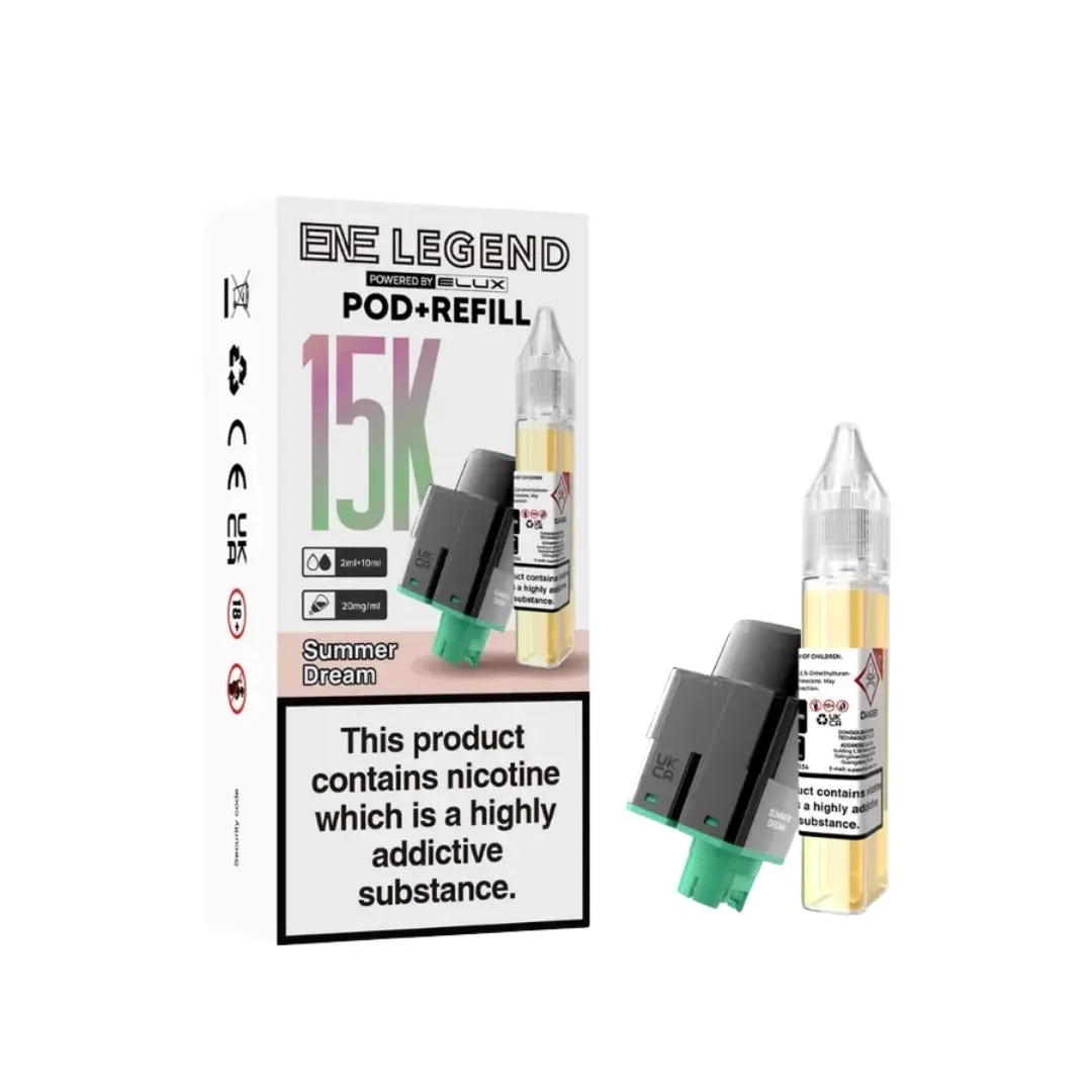 Shop ENE Legend 15K Refill Pods UK | Only in £5.80
