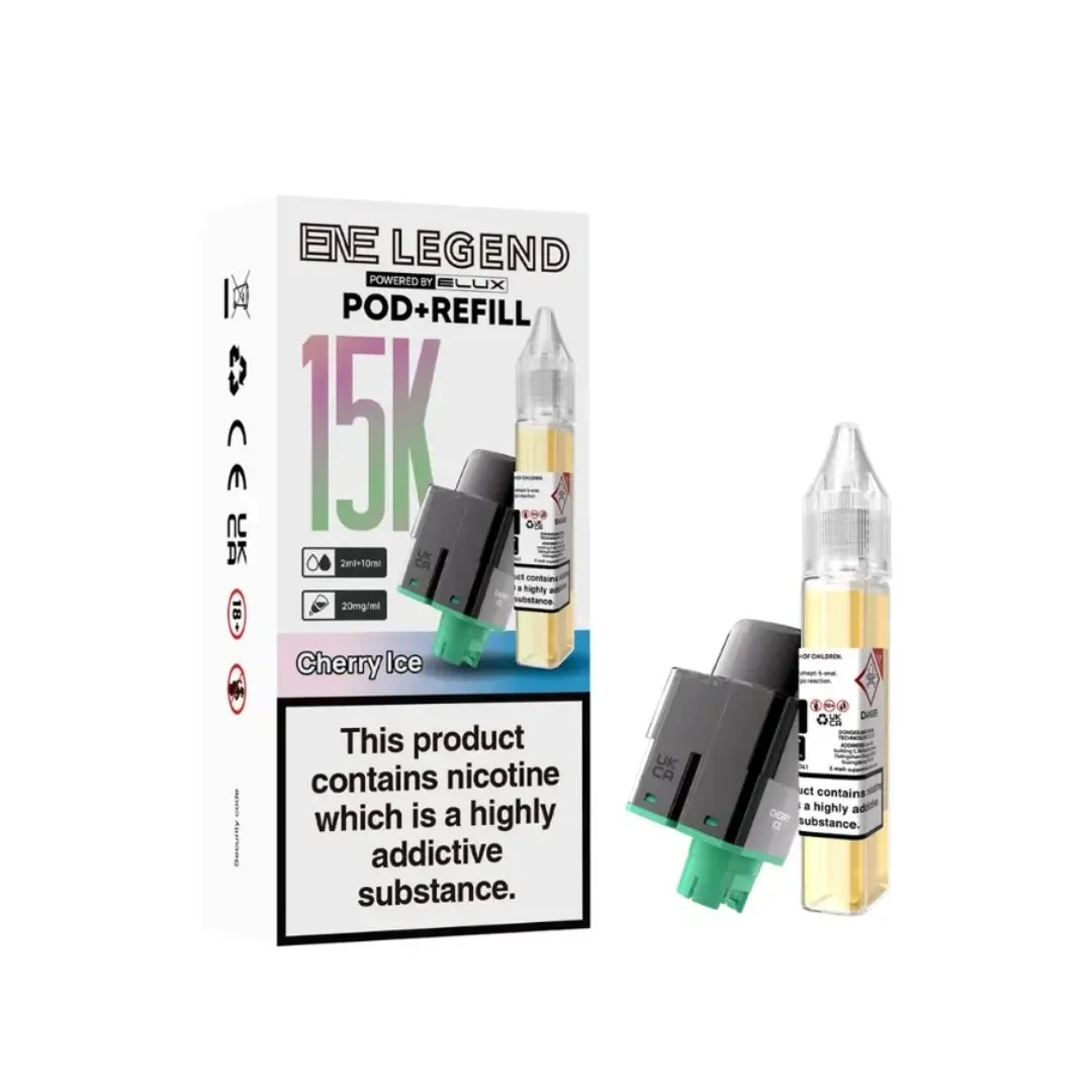 Shop ENE Legend 15K Refill Pods UK | Only in £5.80