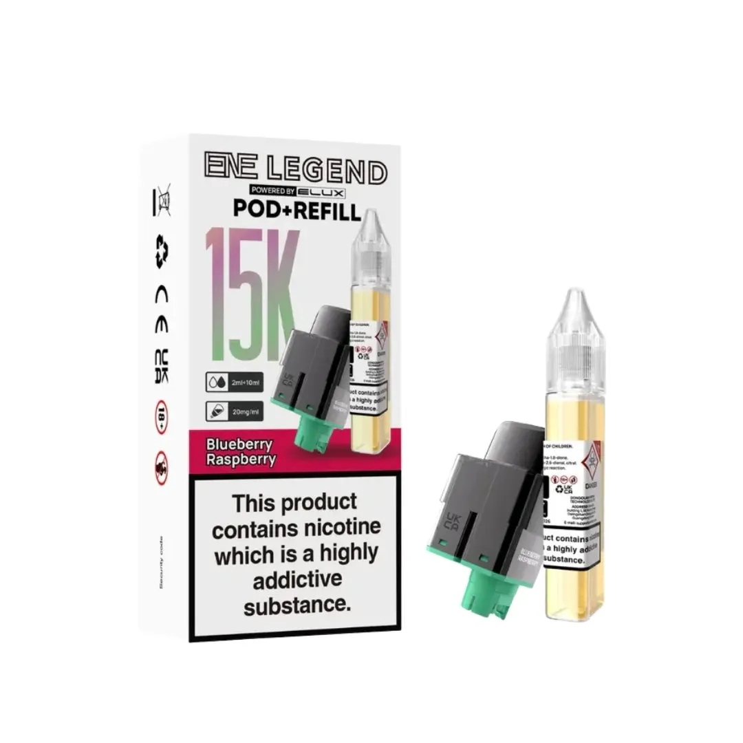 Shop ENE Legend 15K Refill Pods UK | Only in £5.80