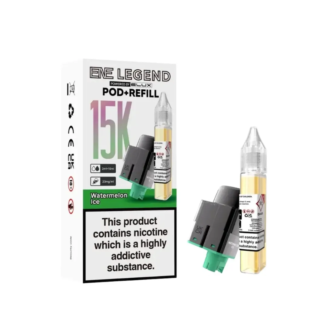 Shop ENE Legend 15K Refill Pods UK | Only in £5.80