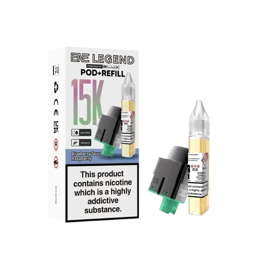Shop ENE Legend 15K Refill Pods UK | Only in £5.80