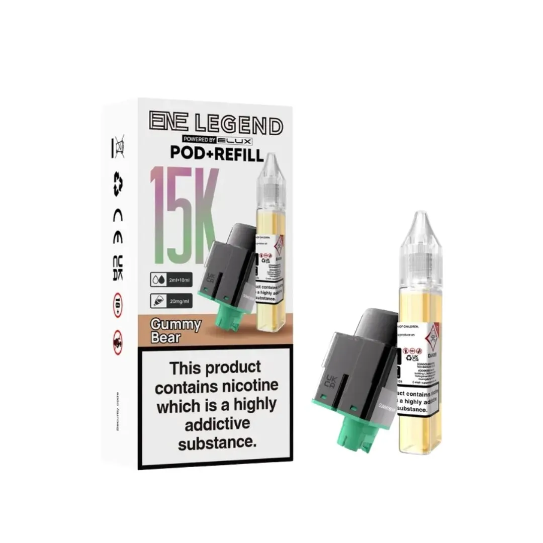 Shop ENE Legend 15K Refill Pods UK | Only in £5.80
