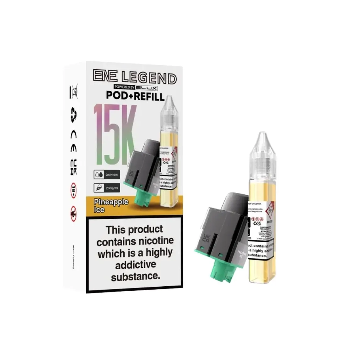 Shop ENE Legend 15K Refill Pods UK | Only in £5.80