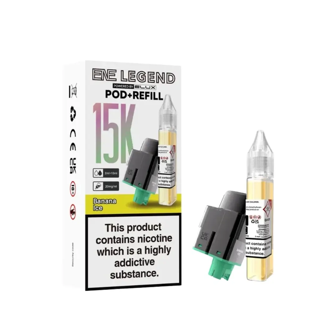 Shop ENE Legend 15K Refill Pods UK | Only in £5.80