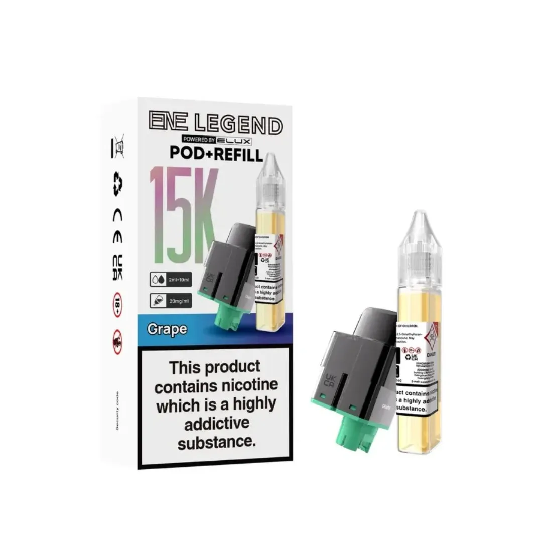 Shop ENE Legend 15K Refill Pods UK | Only in £5.80