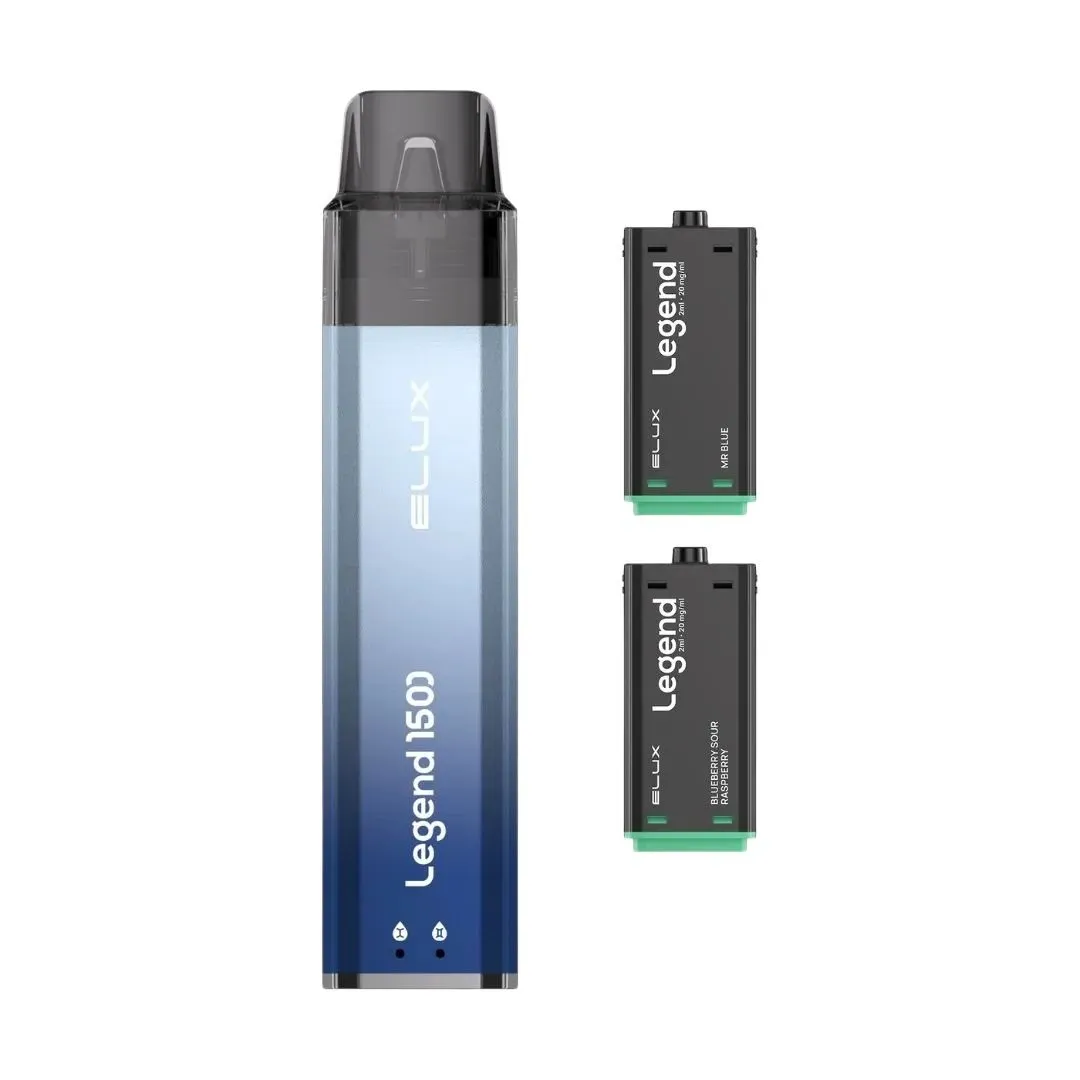 Elux Legend 1500 Puffs Prefilled Vape Kit - Only £5.79