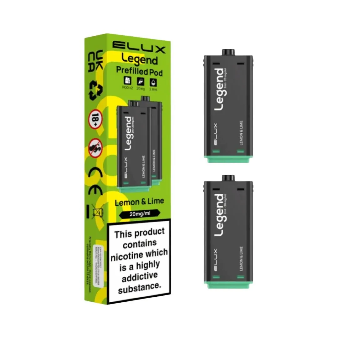 Elux Legend 1500 Puffs Prefilled Pods - Only £5.89