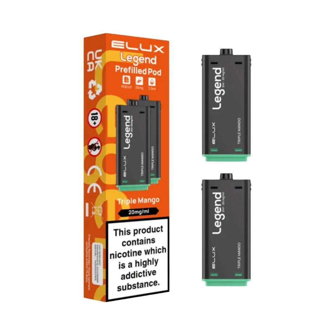 Elux Legend 1500 Puffs Prefilled Pods - Only £5.89