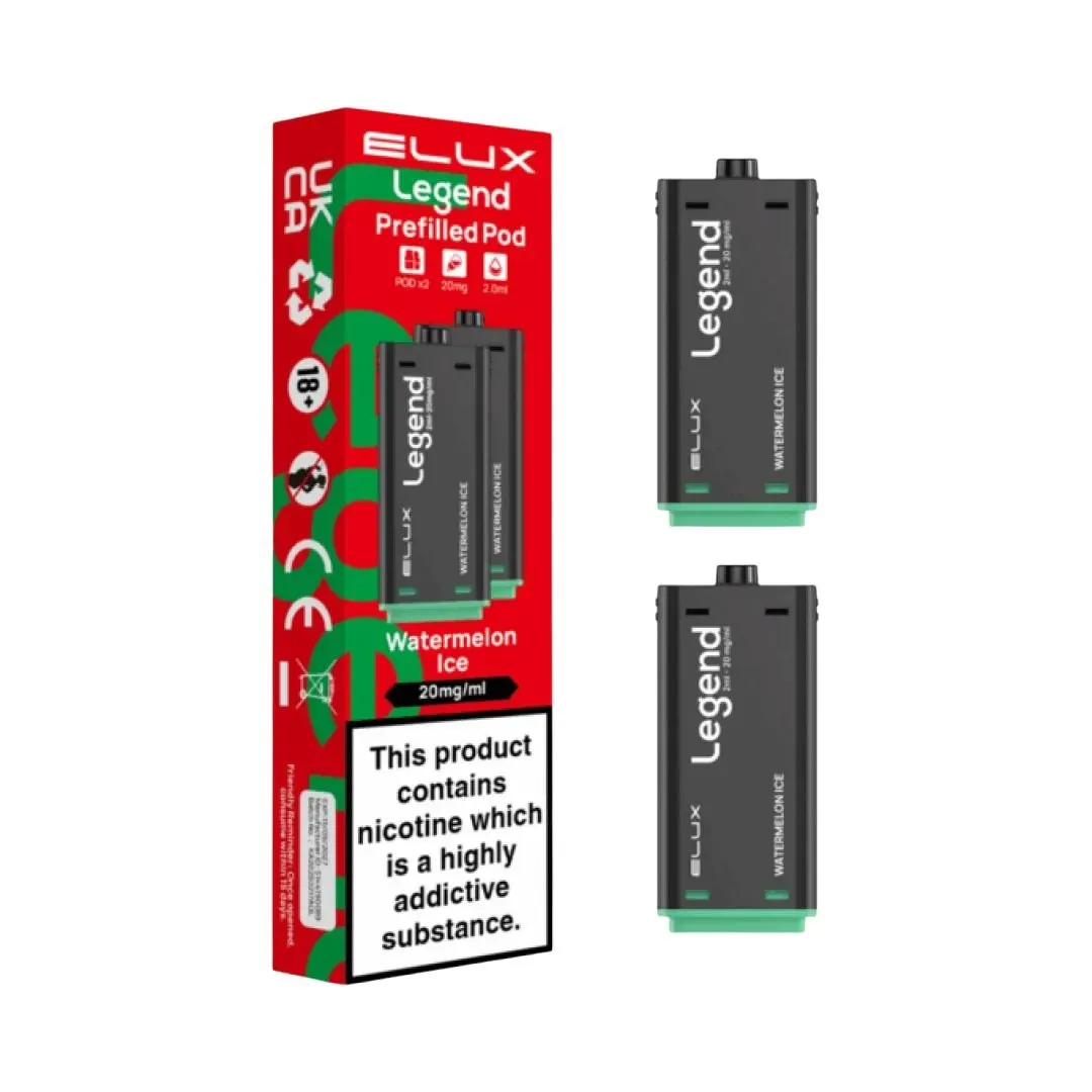 Elux Legend 1500 Puffs Prefilled Pods - Only £5.89