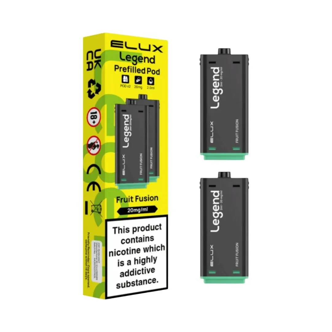 Elux Legend 1500 Puffs Prefilled Pods - Only £5.89