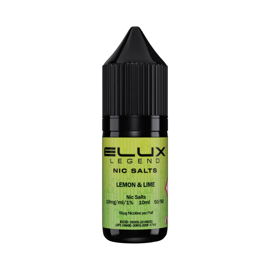 Elux Legend Nic Salts UK | Premium Nic Salt Vape Juice