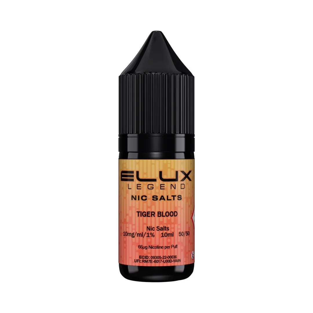 Elux Legend Nic Salts UK | Premium Nic Salt Vape Juice