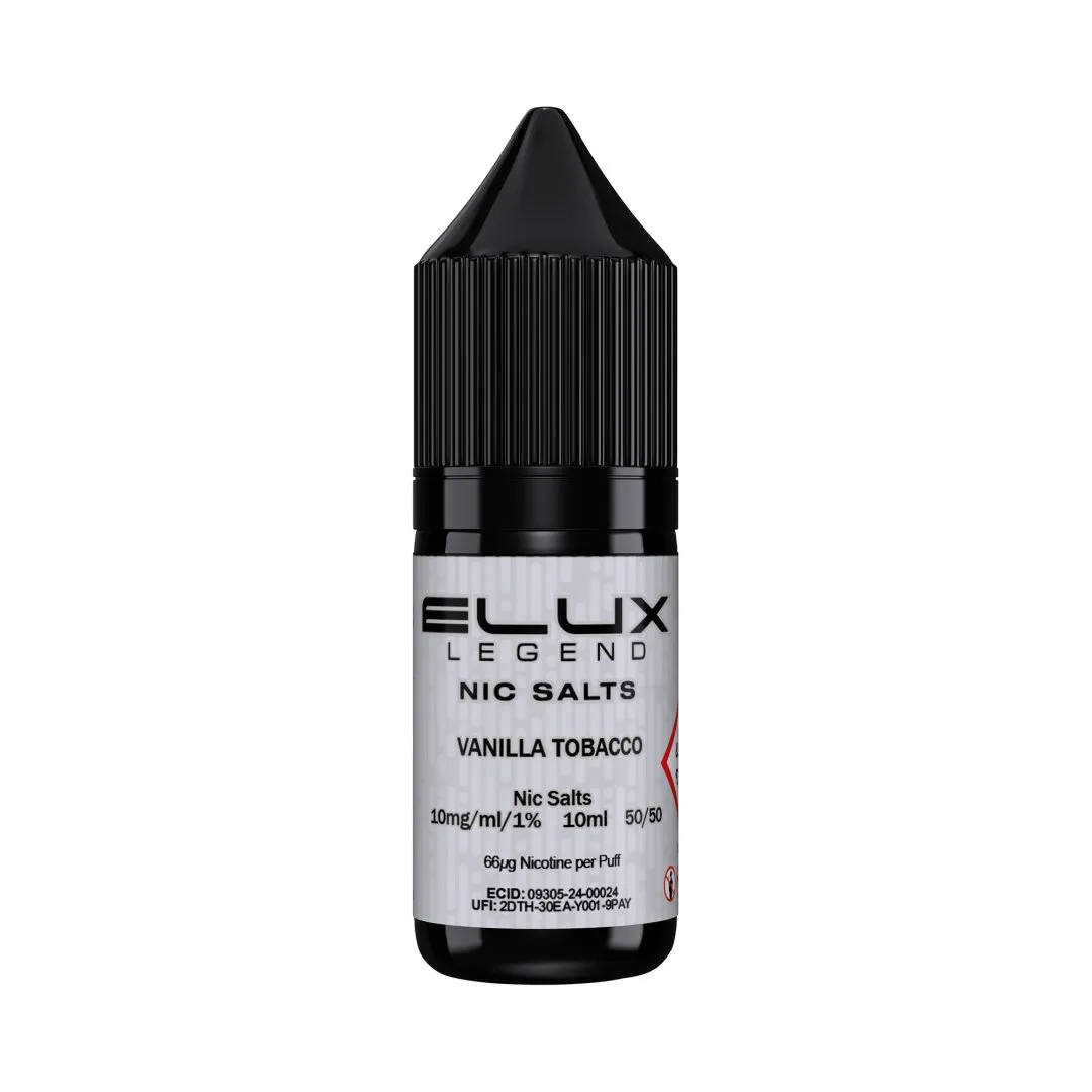 Elux Legend Nic Salts UK | Premium Nic Salt Vape Juice