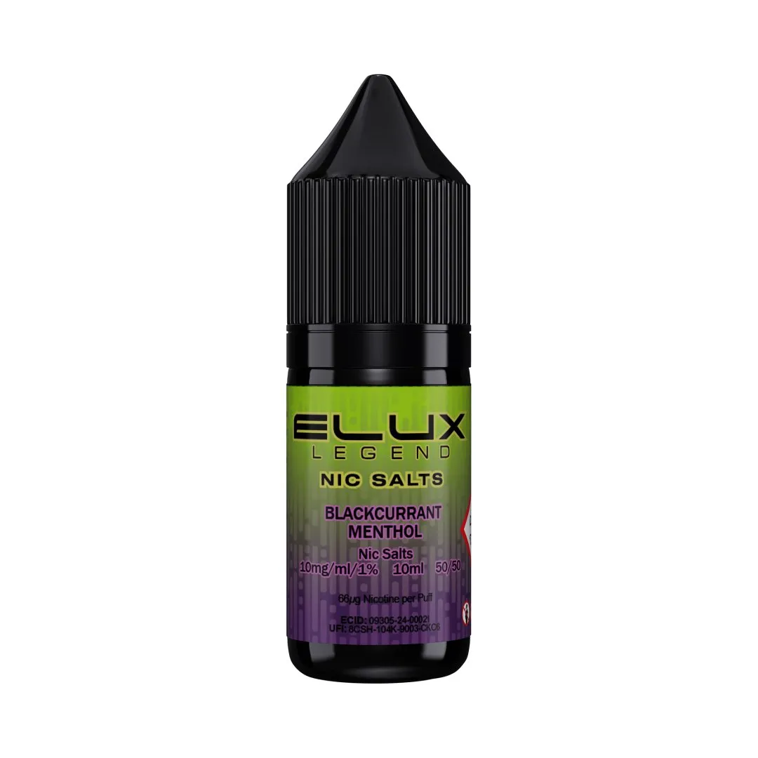 Elux Legend Nic Salts UK | Premium Nic Salt Vape Juice