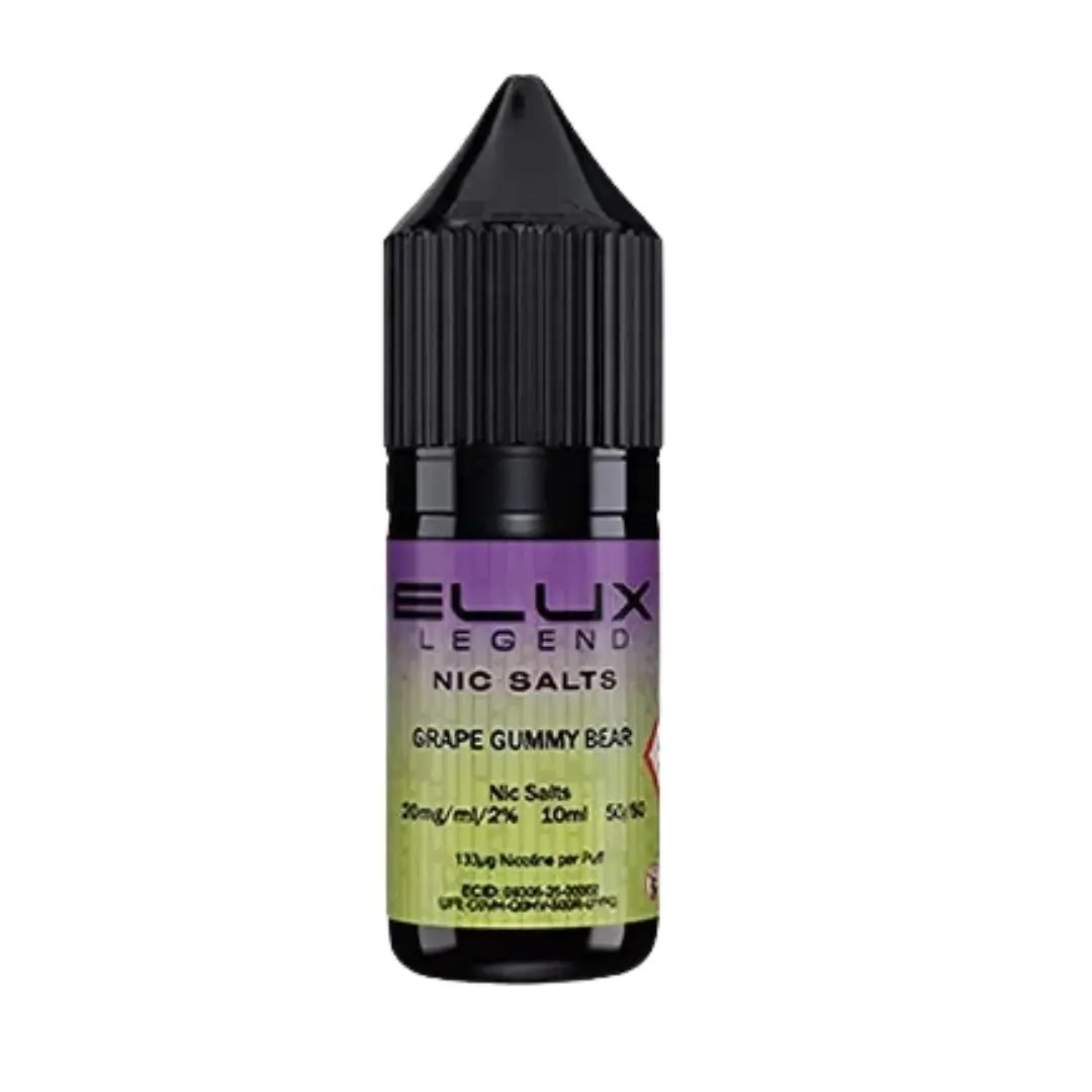 Elux Legend Nic Salts 10ml | 10mg & 20mg | Smoknic