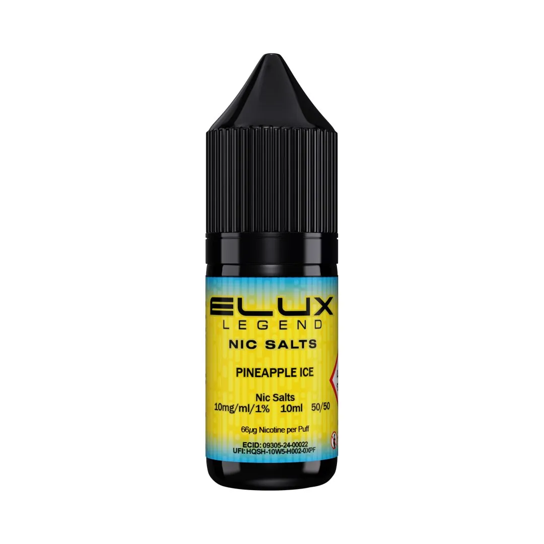 Elux Legend Nic Salts UK | Premium Nic Salt Vape Juice