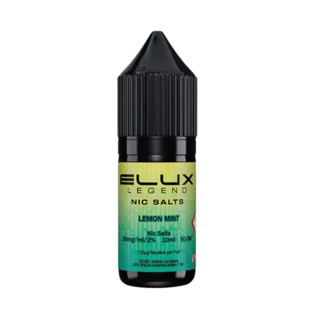 Elux Legend Nic Salts 10ml | 10mg & 20mg | Smoknic