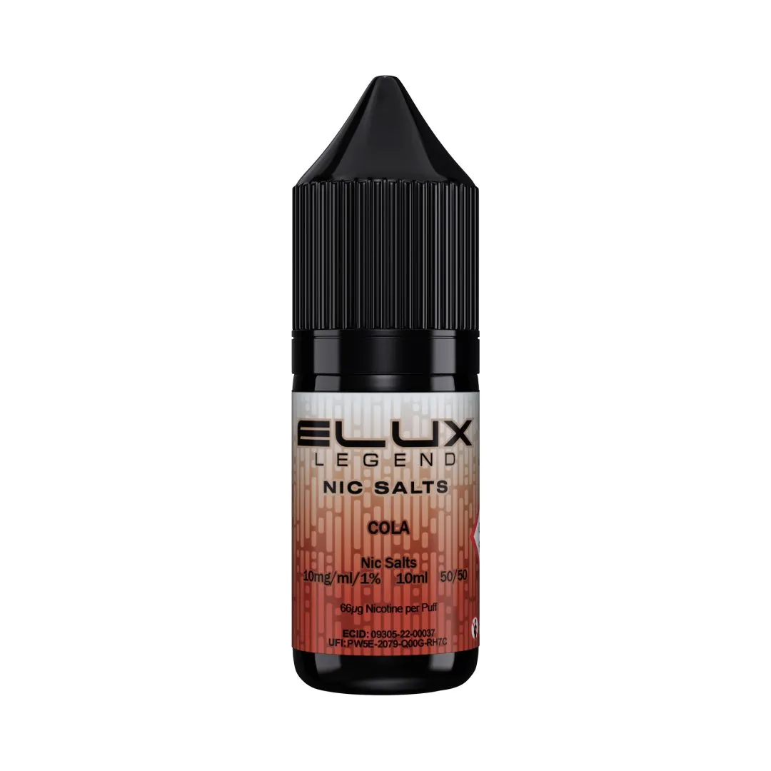 Elux Legend Nic Salts UK | Premium Nic Salt Vape Juice