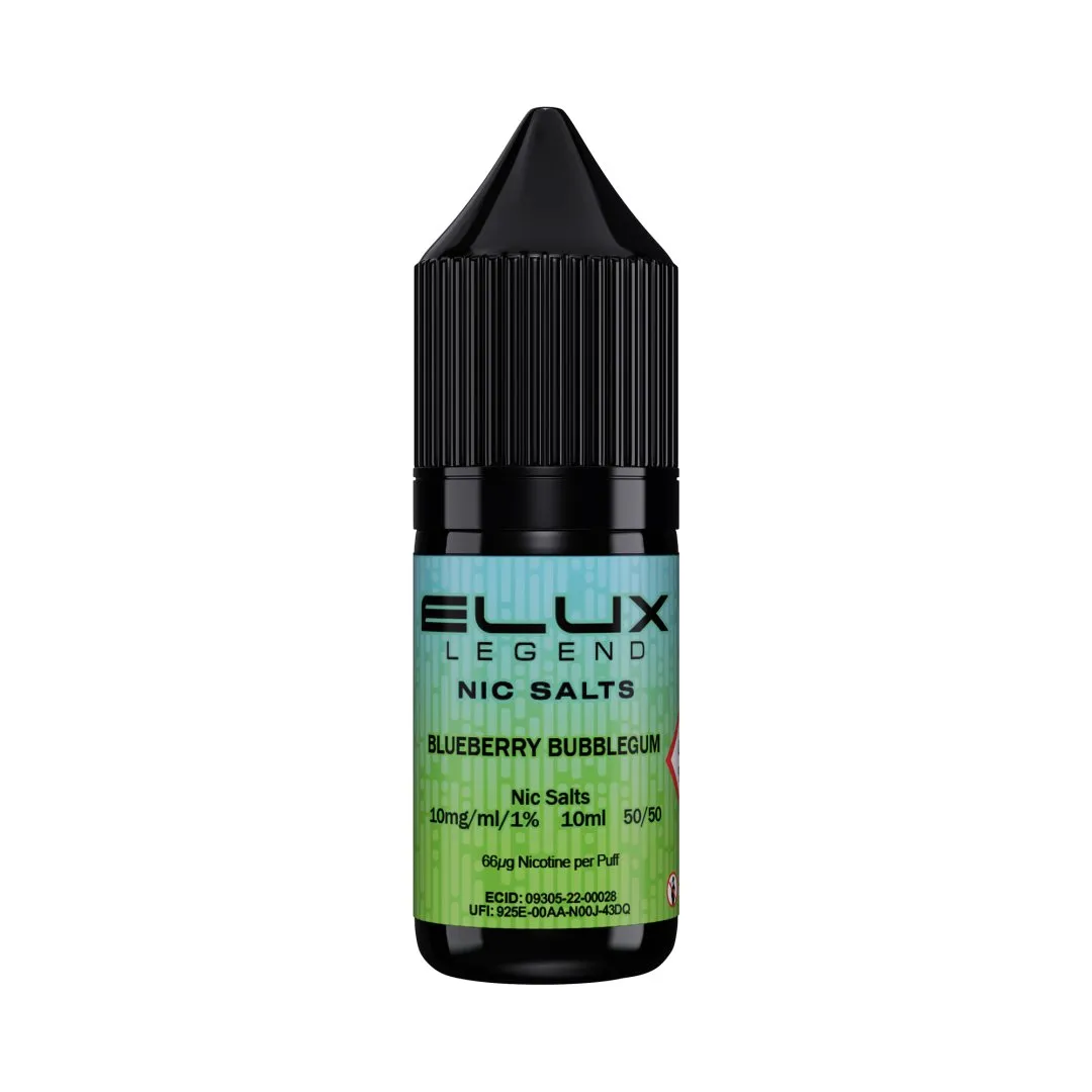 Elux Legend Nic Salts UK | Premium Nic Salt Vape Juice