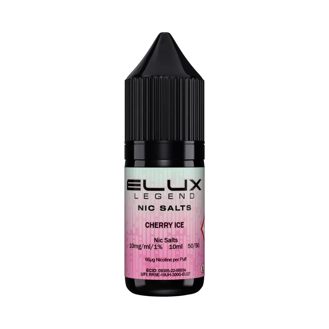 Elux Legend Nic Salts UK | Premium Nic Salt Vape Juice