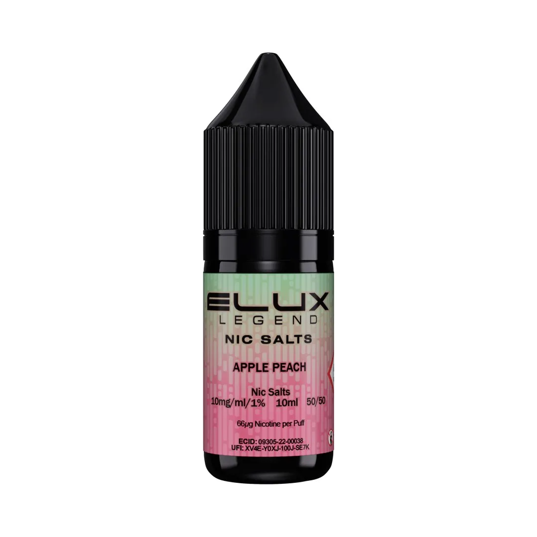 Elux Legend Nic Salts UK | Premium Nic Salt Vape Juice