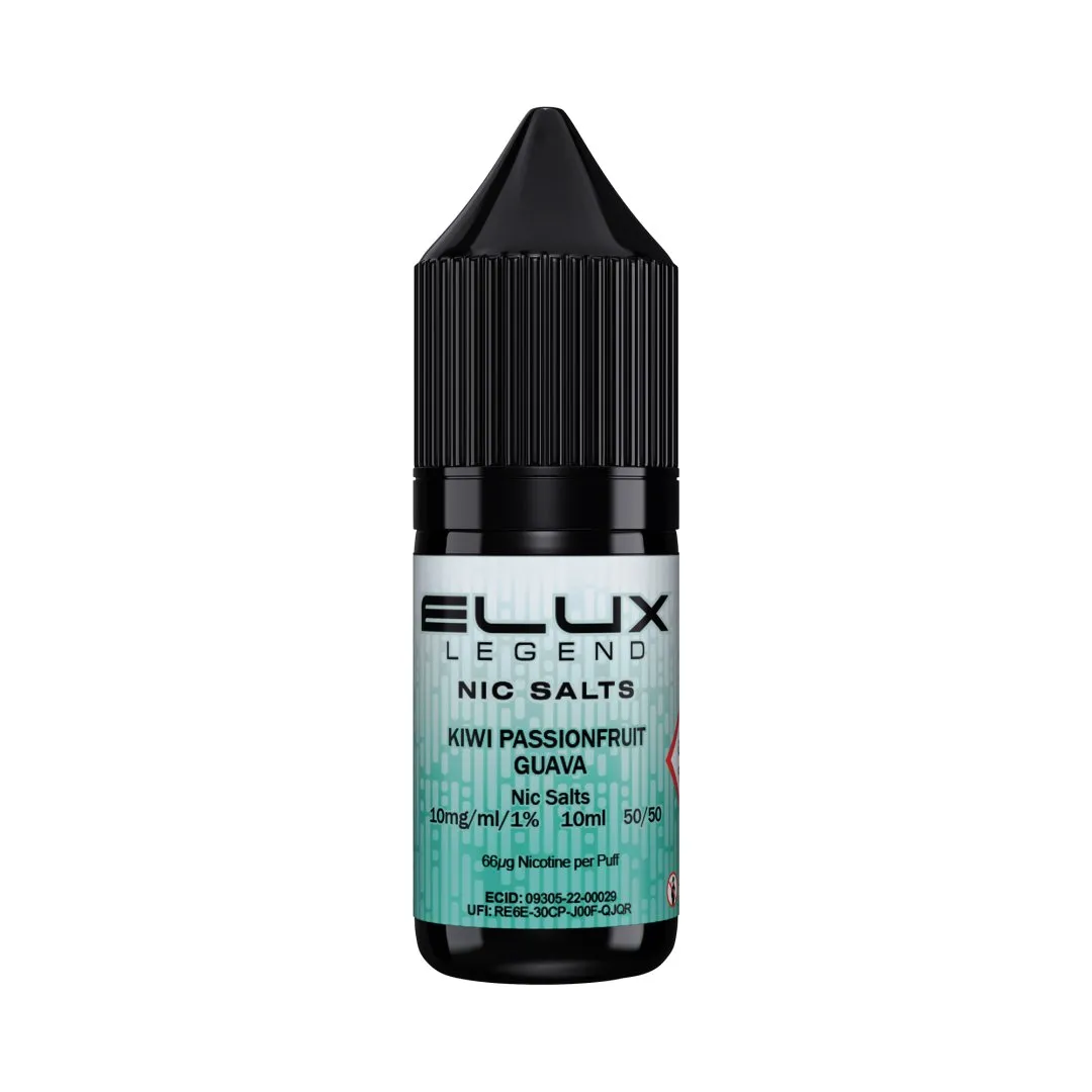 Elux Legend Nic Salts UK | Premium Nic Salt Vape Juice