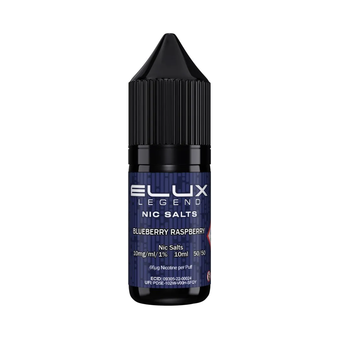 Elux Legend Nic Salts UK | Premium Nic Salt Vape Juice