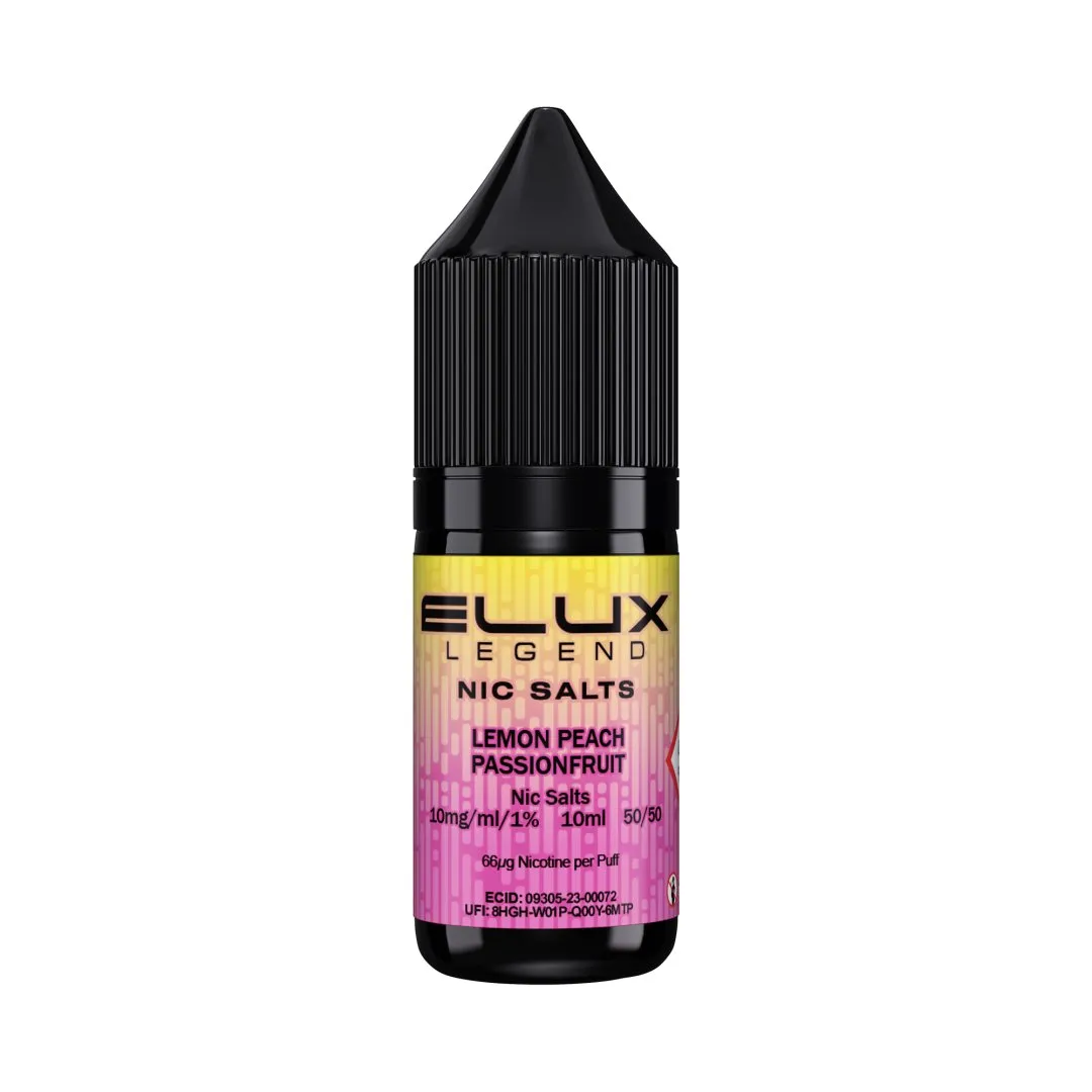 Elux Legend Nic Salts UK | Premium Nic Salt Vape Juice