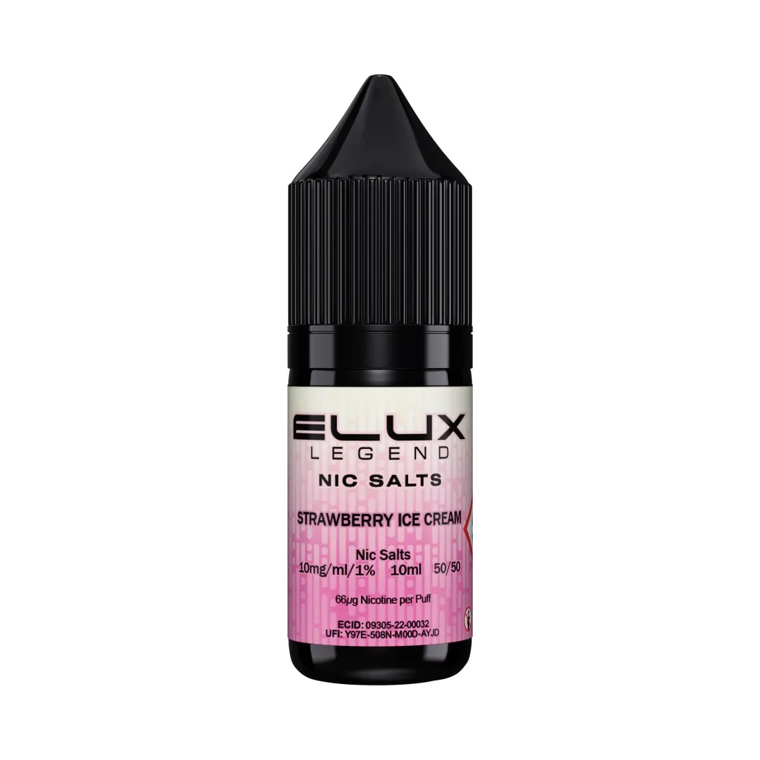Elux Legend Nic Salts UK | Premium Nic Salt Vape Juice