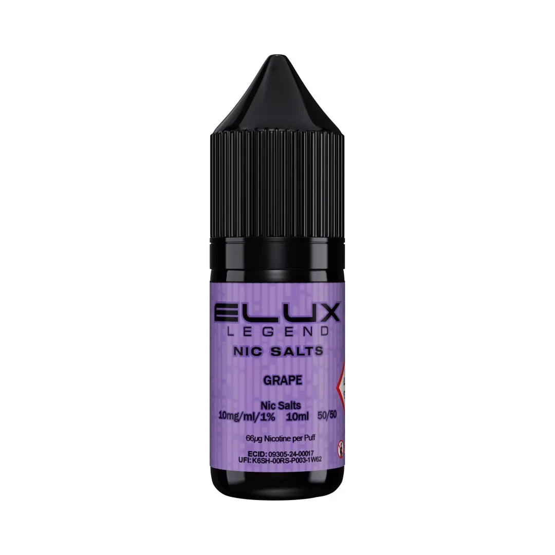 Elux Legend Nic Salts UK | Premium Nic Salt Vape Juice