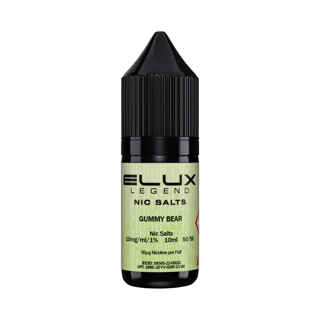 Elux Legend Nic Salts UK | Premium Nic Salt Vape Juice
