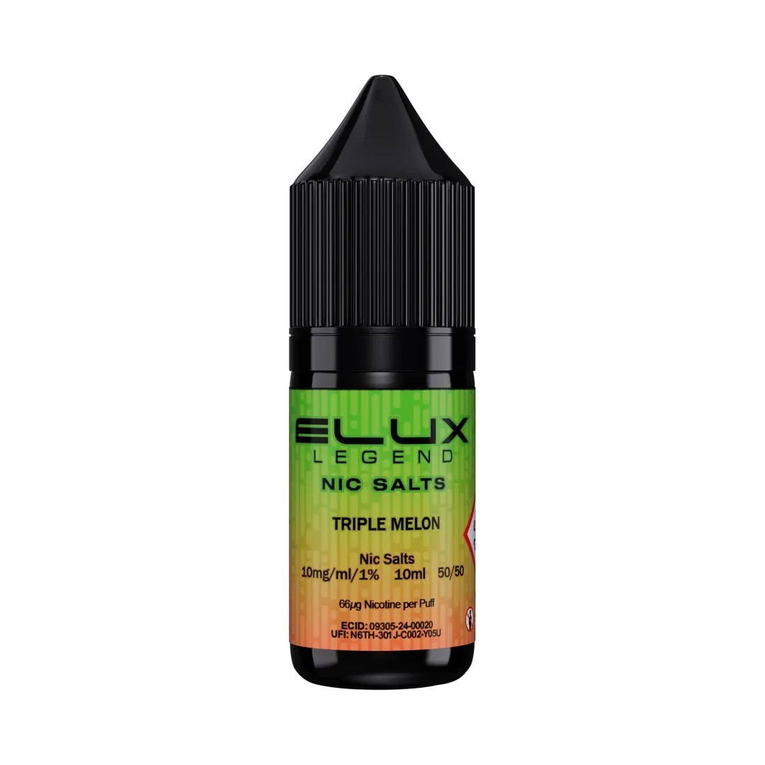 Elux Legend Nic Salts UK | Premium Nic Salt Vape Juice