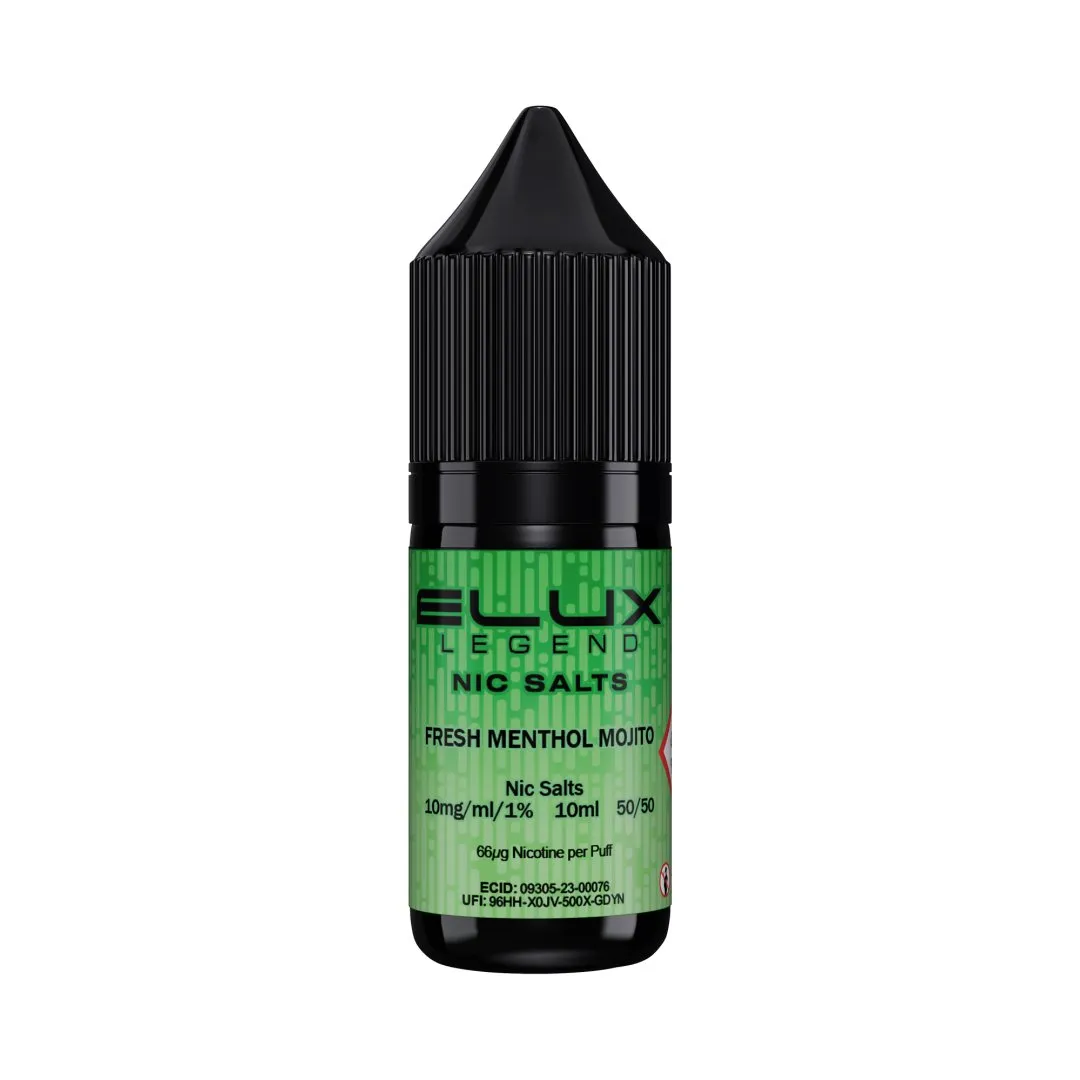 Elux Legend Nic Salts UK | Premium Nic Salt Vape Juice