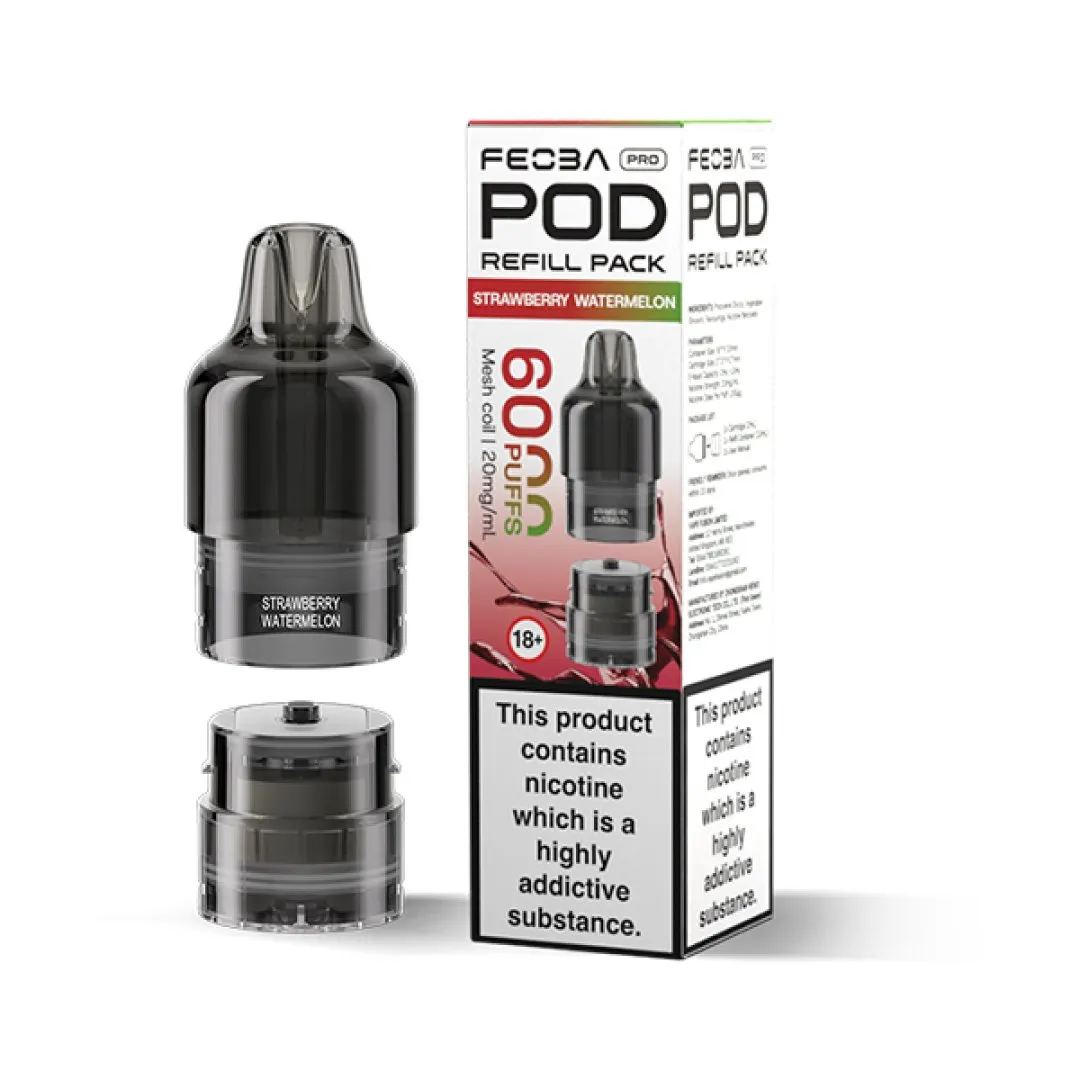 Feoba Pro 6000 Prefilled Replacement Pods | Only £4.49