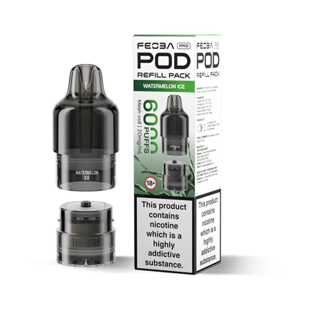 Feoba Pro 6000 Prefilled Replacement Pods | Only £4.49