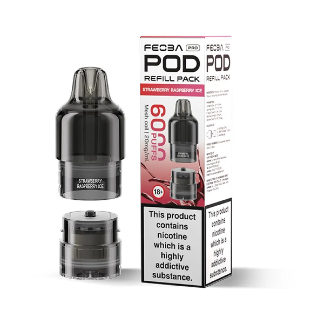Feoba Pro 6000 Prefilled Replacement Pods | Only £4.49