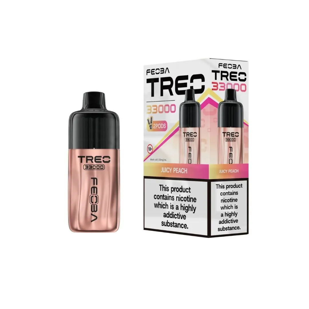 Feoba Treo 33,000 Prefilled Pod Kit - £8.25 Only