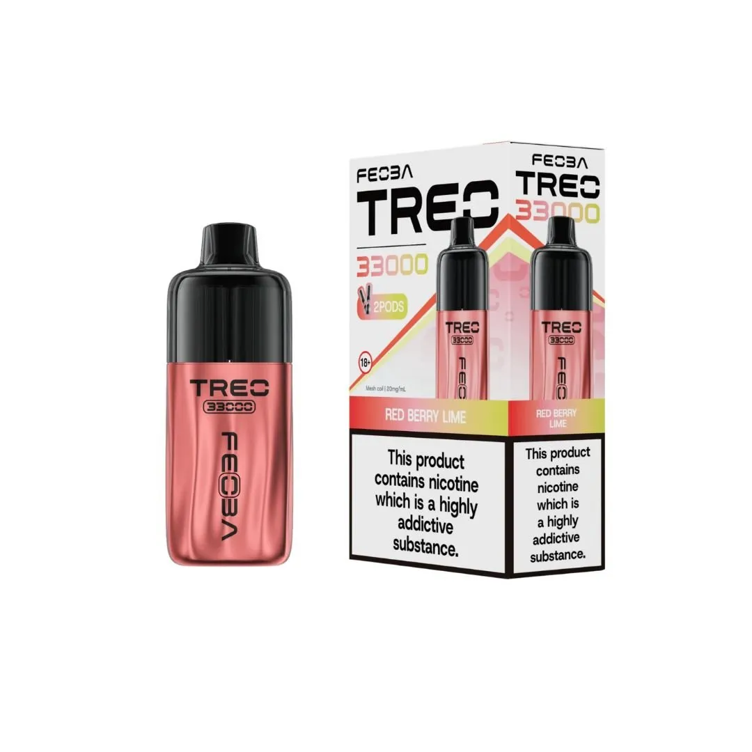 Feoba Treo 33,000 Prefilled Pod Kit - £8.25 Only