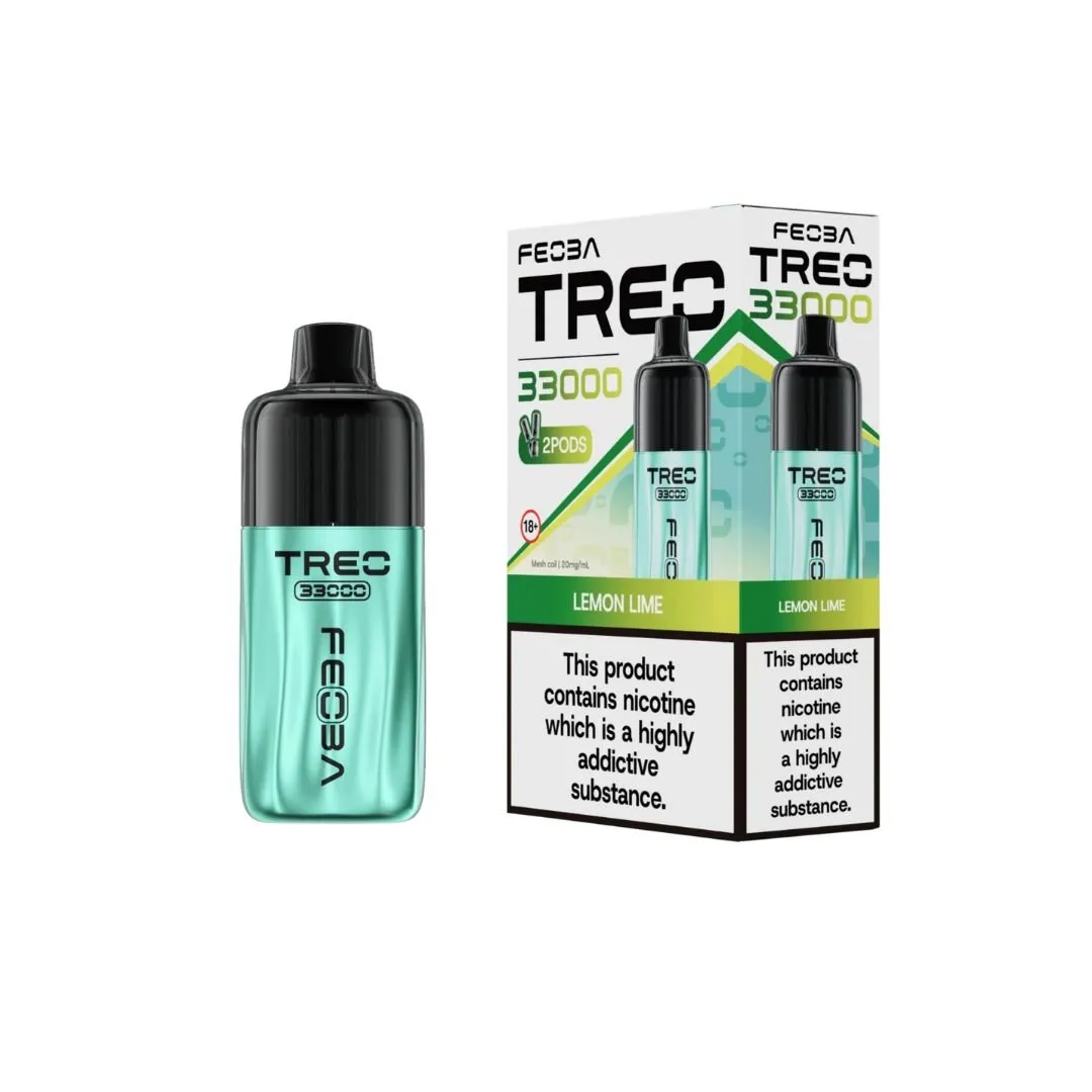 Feoba Treo 33,000 Prefilled Pod Kit - £8.25 Only