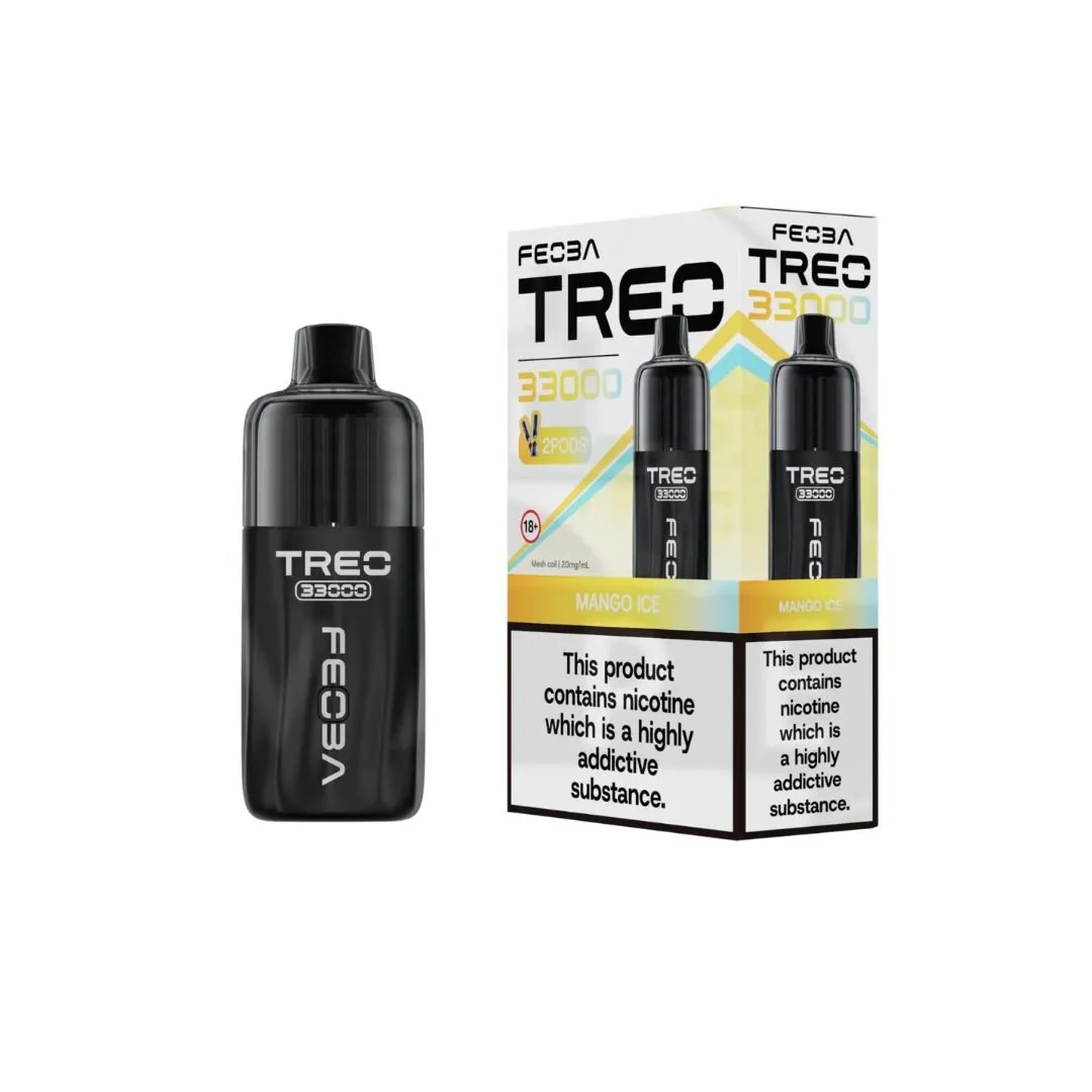 Feoba Treo 33,000 Prefilled Pod Kit - £8.25 Only