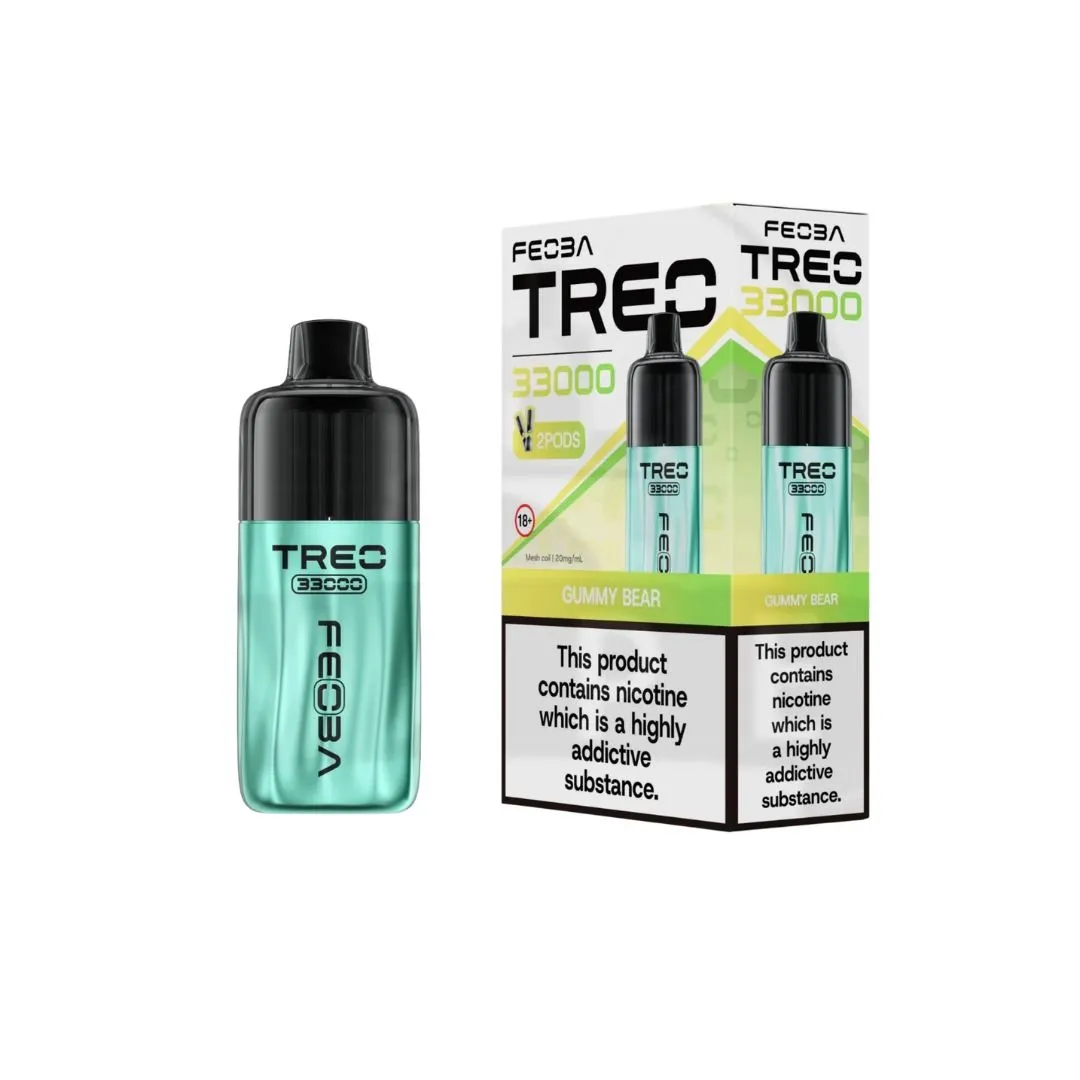 Feoba Treo 33,000 Prefilled Pod Kit - £8.25 Only