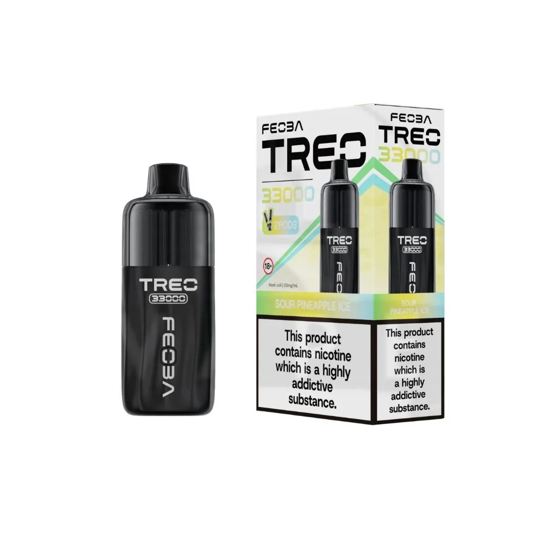 Feoba Treo 33,000 Prefilled Pod Kit - £8.25 Only