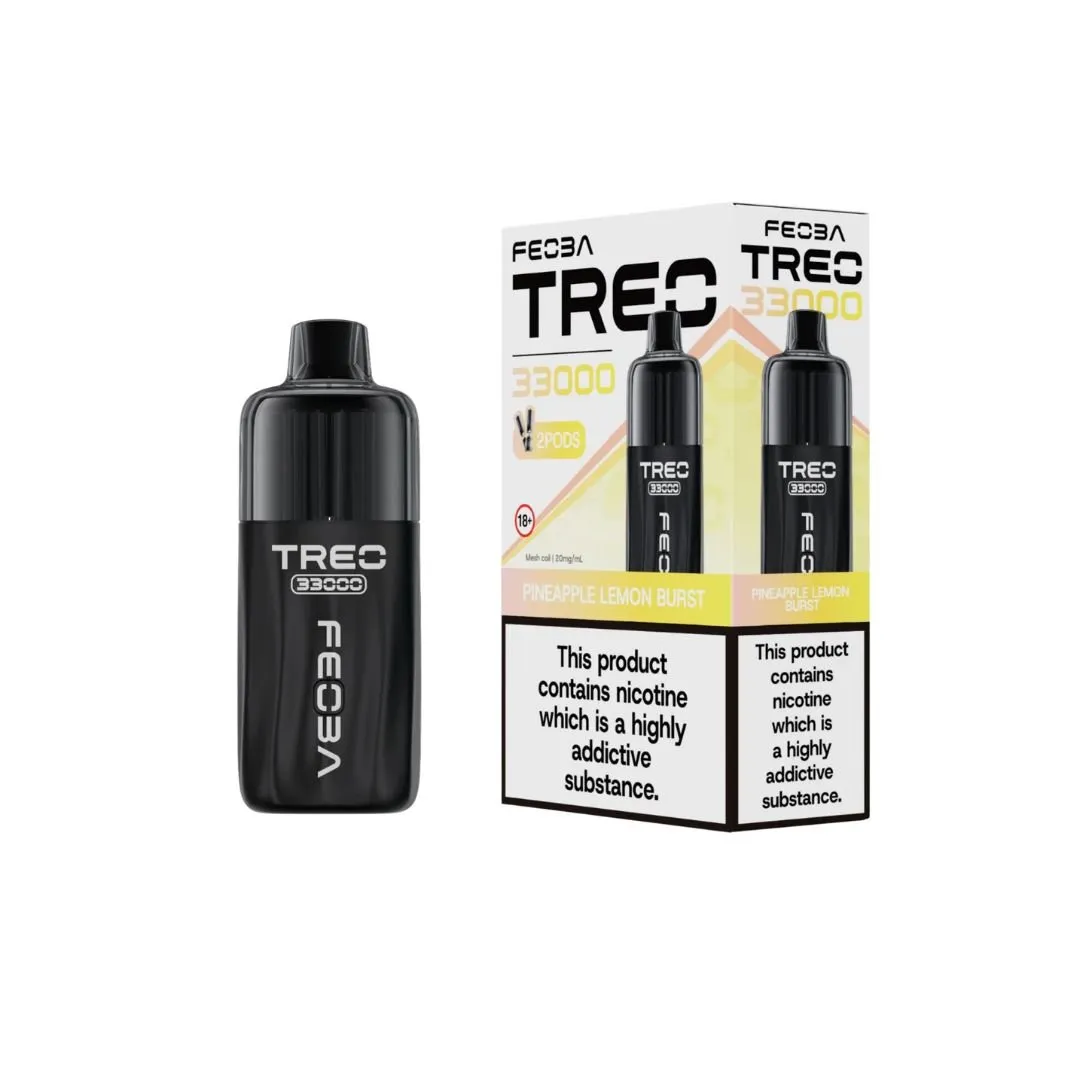Feoba Treo 33,000 Prefilled Pod Kit - £8.25 Only